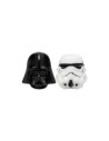 Set salero y pimentero paladone star wars darth vader y stormtrooper 7 cm