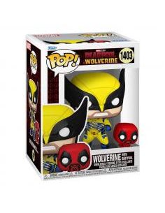 Funko pop marvel deadpool & wolverine -  wolverine with babypool