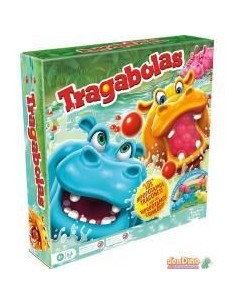 Juego de mesa hasbro tragabolas los tipopótamos tragones