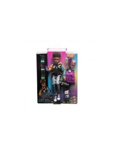 Muñeco mattel monster high clawd wolf con mascota