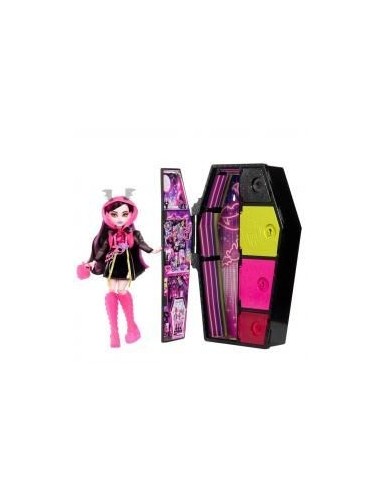 Muñeca mattel monster high skulltimate secrets neon frights draculaura