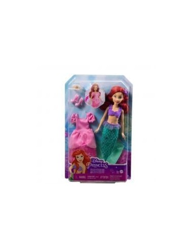 Muñeca mattel princesa diseny ariel de sirena