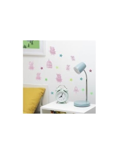 Vinilo decorativo paladone peppa pig brilla en la oscuridad