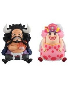 Set figuras megahouse lookup one piece kaido the beast & big mom