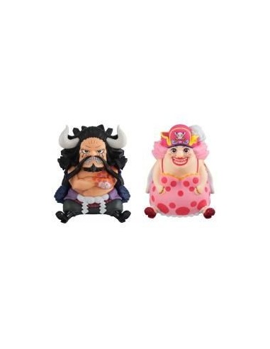 Set figuras megahouse lookup one piece kaido the beast & big mom