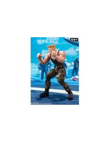 Figura tamashii nations street fighter sh figuarts guile outfit 2 ver. 16cm