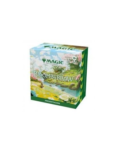 Juego de cartas magic the gathering: bloomburrow pack de presentación español