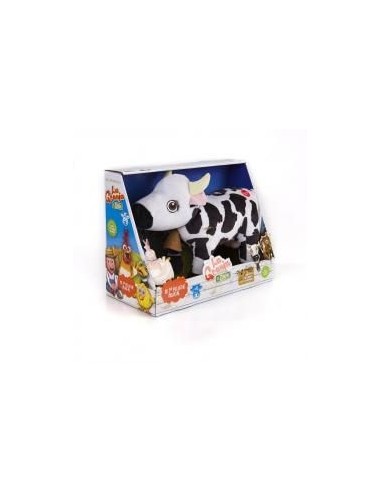 Peluche musical bandai vaca lola