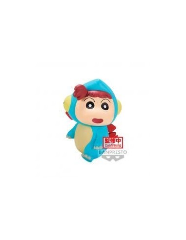 Figura banpresto: shin chan crayon dino stegosaurus nene chan