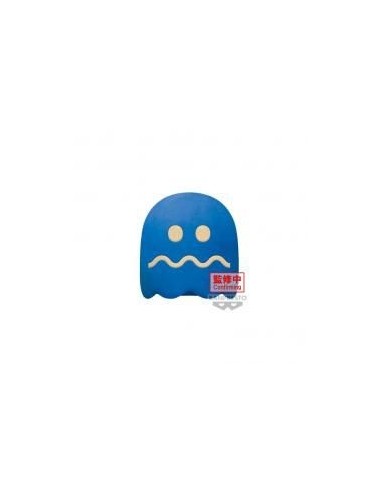 Peluche banpresto: pac man super big plush blue ghost