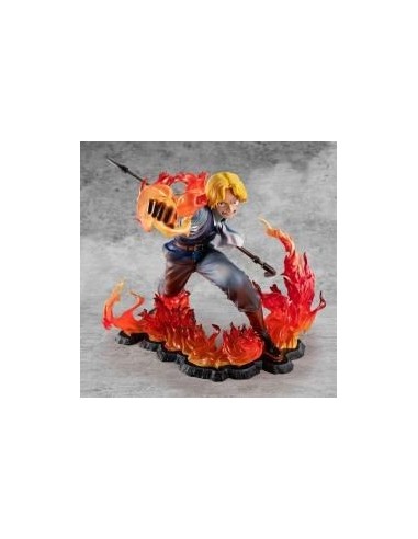 Figura megahouse one piece sabo fire fist inheritance p.o.p. edicion limitada