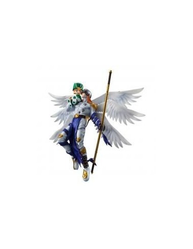 Figura megahouse digimon adventure g.e.m. angemon & takaishi takeru