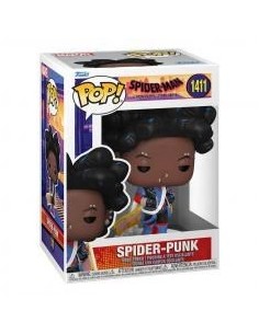 Funko pop marvel spider - man across the spider - verse spider - punk unmasked