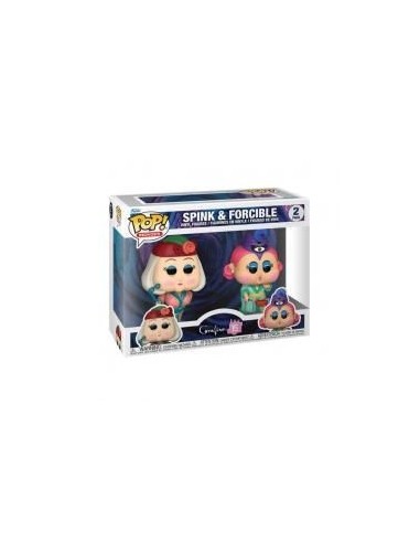 Pack de 2 funko pops coraline 15 aniversario spink & forcible