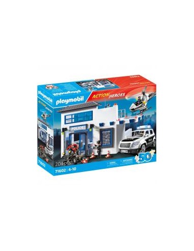 Playmobil mega set policía