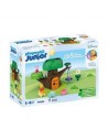 Playmobil junior aqua: rueda de agua con bebé tiburón