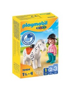 Playmobil junior aqua: rueda de agua con bebé tiburón