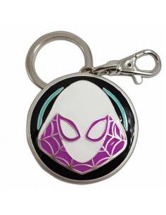 Llavero metalico semic studios logo spider - gwen