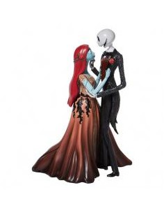 Figura enesco disney pesadilla antes de navidad jack & sally de gala