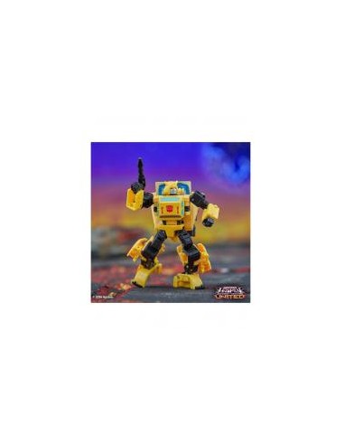 Figura hasbro transformers legacy united deluxe origin bumblebee