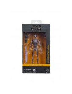 Figura hasbro star wars the clone wars the black series commando droid