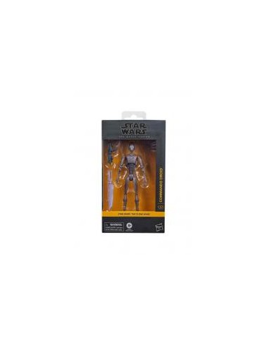 Figura hasbro star wars the clone wars the black series commando droid