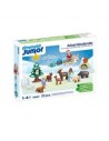 Playmobil junior: calendario de adviento navidad en la nieve