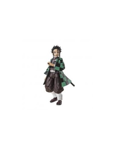 Figura tamashii nations sh figuarts demon slayer kimetsu no yaiba tanjiro kamado 14cm