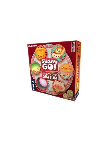 Juego de mesa sushi go gira y come dim sum