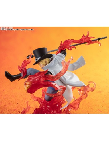 SABO FIRE FIST ROOK CHECK VER. EXTRA BATTLE FIG. 19 CM ONE PIECE FIGUARTS ZERO