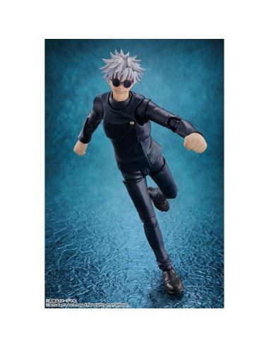 SATORU GOJO JUJUTSU TECHNICAL HIGH SCHOOL VER. FIG. 16 CM JUJUTSU KAISEN SH FIGUARTS RE-RUN