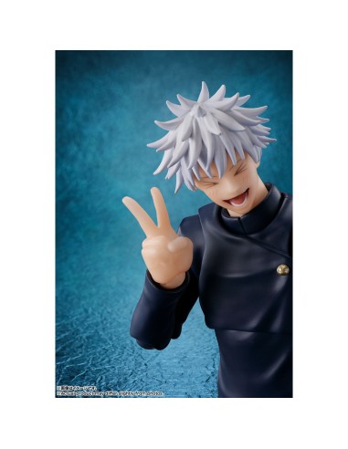 SATORU GOJO JUJUTSU TECHNICAL HIGH SCHOOL VER. FIG. 16 CM JUJUTSU KAISEN SH FIGUARTS RE-RUN