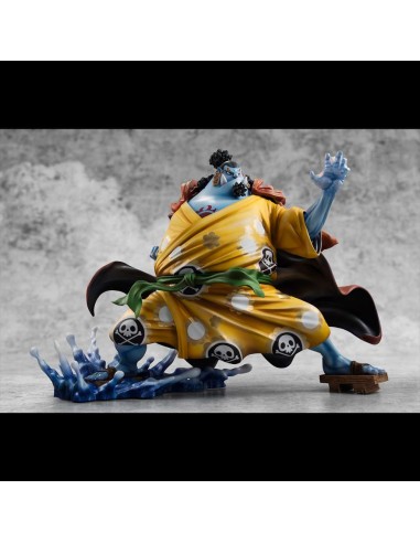 One Piece Knight Of The Sea Jinbe Pop Maximum Statue Ltd Rerun