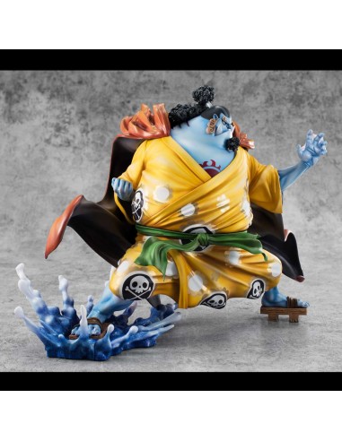 One Piece Knight Of The Sea Jinbe Pop Maximum Statue Ltd Rerun