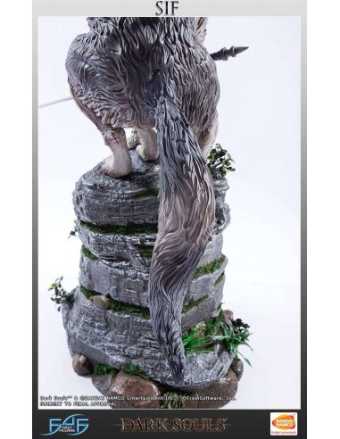 Dark Souls The Great Grey Wolf Sif Resin Statue Rerun