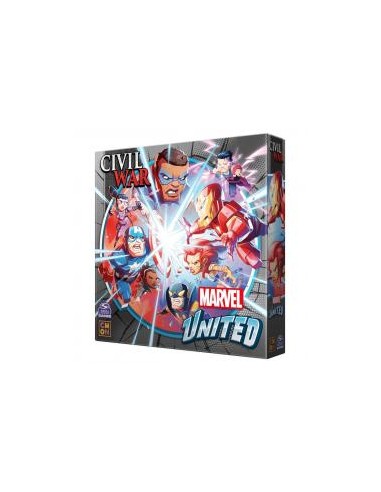 Juego de mesa marvel united civil war