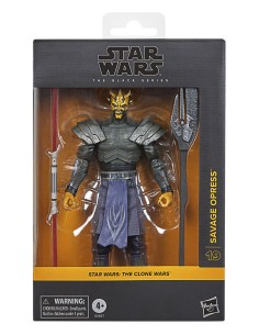 SAVAGE OPRESS FIG. 15 CM STAR WARS: THE CLONE WARS THE BLACK SERIES