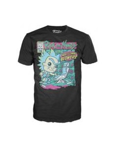 Camiseta funko series tv rick & morty morty mind blowers 64530