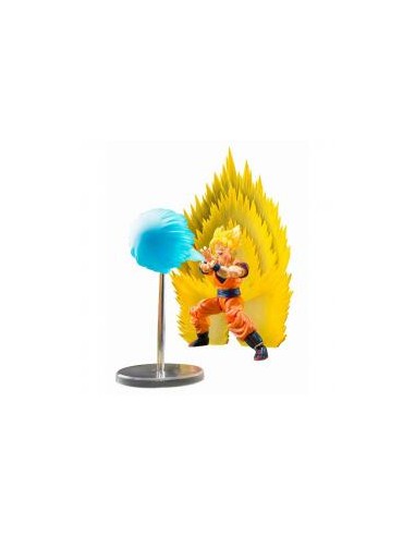 Figura tamashii nations sh figuarts dragon ball z super saiyan son goku's set teleport kamehameha 15cm