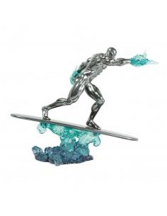 Silver surfer pvc diorama 25 cm marvel gallery comic