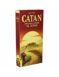 Juego de mesa devir colonos de catan 5 - 6 jugadores pegi 10