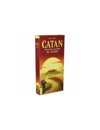 Juego de mesa devir colonos de catan 5 - 6 jugadores pegi 10