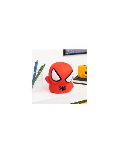 Lámpara de silicona 3d paladone marvel spiderman