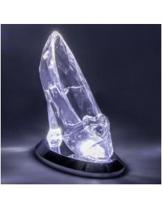 Lámpara 3d paladone cenicienta zapato de cristal