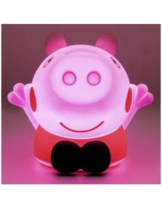 Lámpara de silicona 3d paladone peppa pig