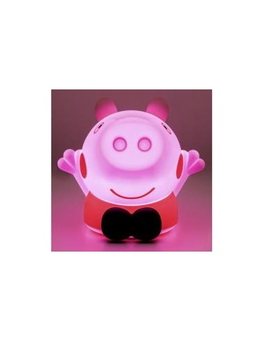 Lámpara de silicona 3d paladone peppa pig