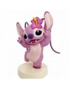 Figura enesco disney lilo y stitch -  angel con flor