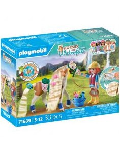 Playmobil ellie con caballo