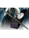 Replica the noble collection harry potter albus dumbledore varita con caja y placa de identificacion