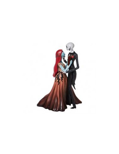 Figura enesco disney pesadilla antes de navidad jack & sally de gala